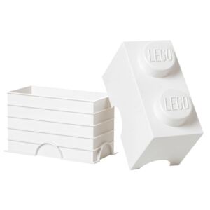 Biały pojemnik podwójny LEGO®