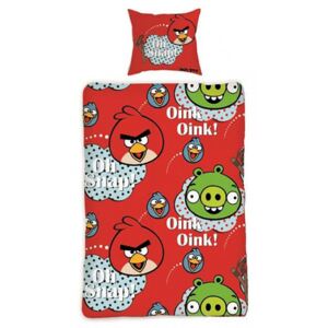 Komplet pościeli dziecięcej Angry Birds 130, 100% bawełna