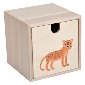 Pudełko drewniane dla dzieci HELLO JUNGLE