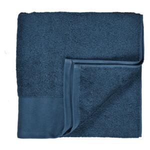 Zestaw 2 ręczników kąpielowych BLOIS - 100x150 cm - 100% bawełny -Niebieski