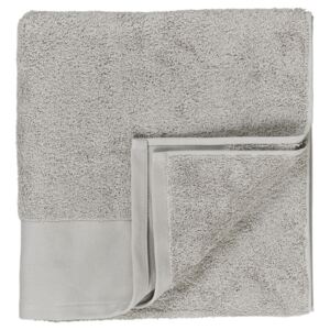 Zestaw 2 ręczników kąpielowych BLOIS - 100% bawełny - Jasnoszary