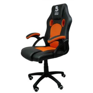 Fotel obrotowy gamingowy X6 Black/Dark Orange