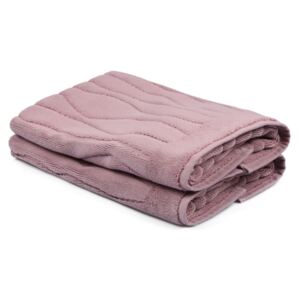Zestaw 2 jasnoróżowych ręczników ze 100% bawełny Gartex, 50x75 cm