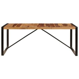 Stół z sheesham Veriz 3X – brązowy
