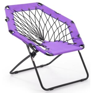 Fotel dla dziecka składany Basket- fioletowy