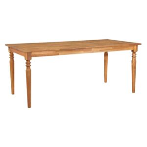 Jadalniany stół akacja Kenzic 2X – brązowy