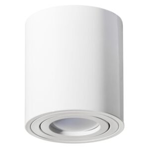 Round H115 lampa sufitowa 1-punktowa kierunkowa biała
