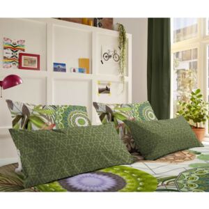HIP Poszewka na poduszkę 6113-H Bodhini, 40 x 80 cm, zielona