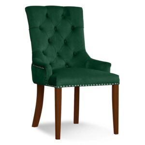 Darmowa dostawa Krzesło tapicerowane AUGUST zielone
