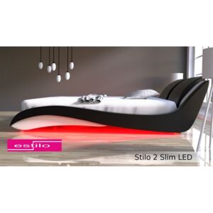Łóżko do sypialni Stilo-2 Slim LED RgB multikolor