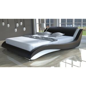 Komplet łóżko do sypialni Stilo-2 Lux Slim z materacem 7-stref