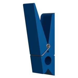 Niebieski wieszak w kształcie klamerki SwabDesign