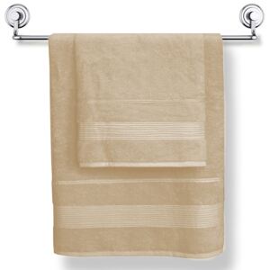 Bambusowy ręcznik Moreno cappucino beżowy