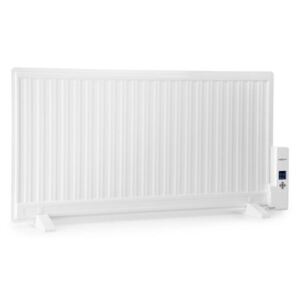 OneConcept Wallander grzejnik olejowy 1000W termostat ultrapłaski biały