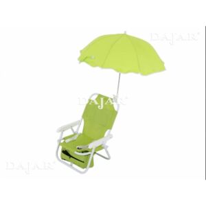 Krzesełko z parasolką dla dzieci limonka PATIO