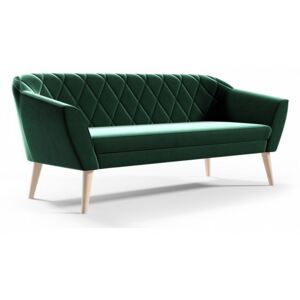 Tapicerowana sofa do salonu VIVA 3 - zielony / R38