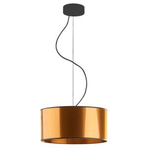 Miedziany żyrandol z okrągłym abażurem 30 cm - EX853-Hajfun