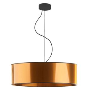 Miedziany okrągły żyrandol w stylu glamour 60 cm - EX856-Hajfun