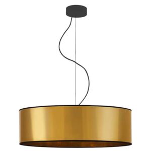 Złoty okrągły żyrandol w stylu glamour 60 cm - EX856-Hajfun