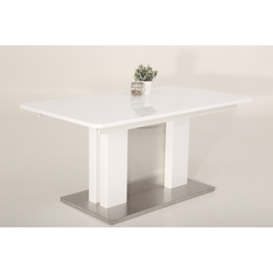 Stół rozkładany NAOMI biały lakier