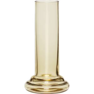 Wazon Hübsch cylinder bursztynowy szklany