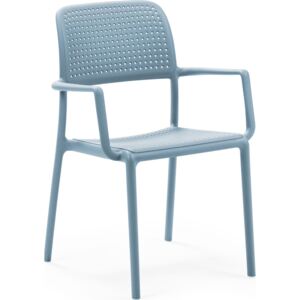 Krzesło ogrodowe Bora błękitne