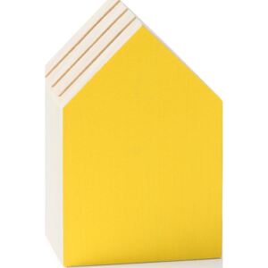 Stojak na karteczki Tiny House Bauhaus żółty