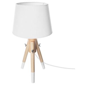 Lampa stołowa na trójnogu BREAK, 46 cm, kolor biały