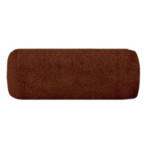 Ręcznik Gładki 1 70x140 04 brązowy 400 g/m2 frotte Eurofirany