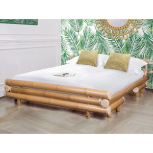 Łóżko DAHLIA - 160 × 200 cm - Bambus