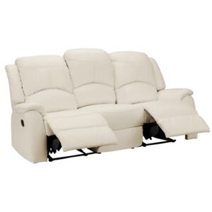 Sofa 3-osobowa z funkcją relaks ESTHER - Biały