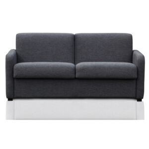 3-osobowa rozkładana sofa TOMAKA typu express z tkaniny – Kolor antracytowy