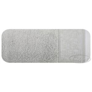 Ręcznik bawełniany EURO, Selma, szary, 50x90 cm