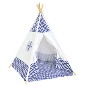 Drewniany namiot dla dzieci Tipi Zygzak