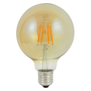 Żarówka LED Globe G95 E27/4W/230V 2000K amber