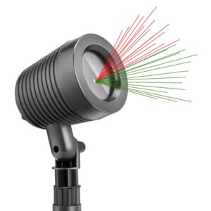 Projektor laserowy star ogrodowy świąteczny shower