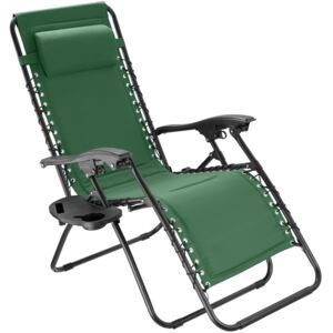 Tectake 402929 krzesło ogrodowe giuseppe - zielony