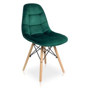 Bettso krzesło Fabio Velvet zielony