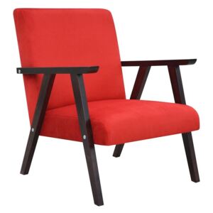 Fotel tapicerowany PACO w stylu PRL
