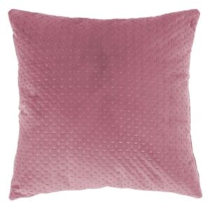 Różowa poduszka Tiseco Home Studio Textured, 45x45 cm