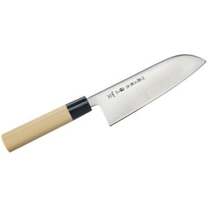 Nóż kuchenny Santoku Tojiro Zen Dąb FD-567D 16,5 cm