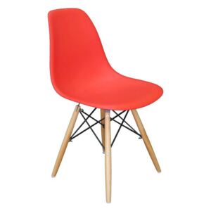Krzesło Paris DSW - czerwony