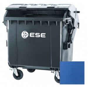 Plastikowy kontener na odpady CLE 1100, niebieski