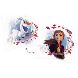 Mała poduszka Frozen 2 My destiny's calling Olaf, 40 x 40 cm