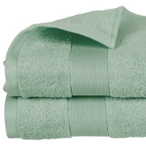 Ręcznik kąpielowy bawełniany, 150 x 100 cm, kolor zielony
