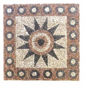 DIVERO - mozaika Kwiat 120 cm x 120 cm