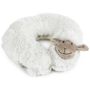 BO-MA Poduszka podróżna biała owieczka 30 cm