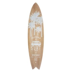 Deska surfingowa SOUTH BAY, z białym nadrukiem
