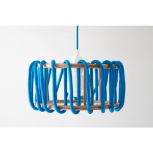 Niebieska lampa wisząca EMKO Macaron, 45 cm