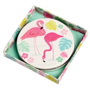 Lusterko kompaktowe Rex London Flamingo Bay
